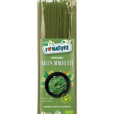 Органски шпагети со киноа, лук и магдонос - 500 гр.