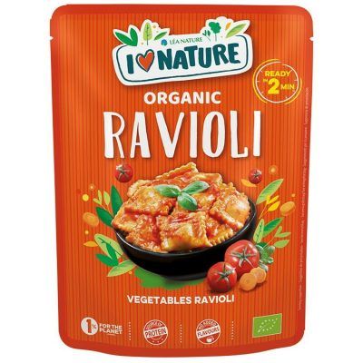 Органски инстант равиоли со зеленчук - 250 гр.