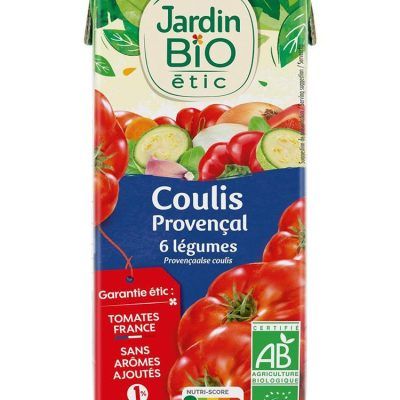 Органски сос од домати за готвење со 6 видови зеленчук - 340 гр.