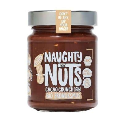 Органски крцкав путер од кикирики со какао - 250 гр.