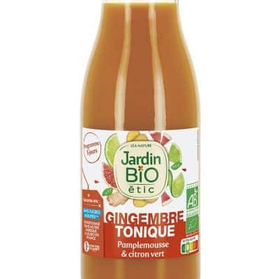 Органски сок од ѓумбир, цитрон и лимета - 500 мл.