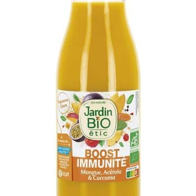 Органски сок за имунитет од манго, ацерола и куркума - 500 мл.