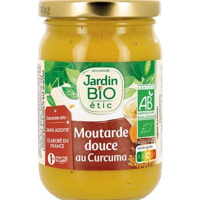 Органски благ сенф со куркума - 210 гр.