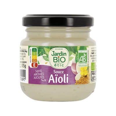 Органски аиоли сос - 115 гр.