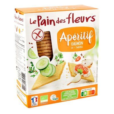 Органски безглутенски галети од пченка и кромид - 150 гр.