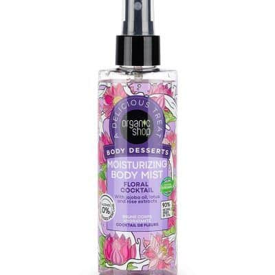 Хидратантен спреј за тело од јојоба, лотус и роза - 200 мл.