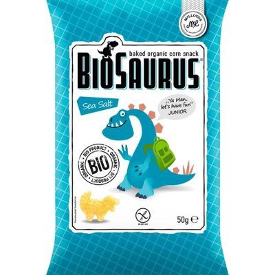 Органски безглутенски флипс за деца, од пченка со морска сол - 50 гр.