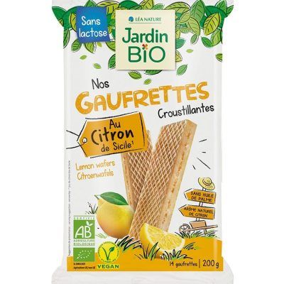 Органски наполитанки со лимон - 200 гр.