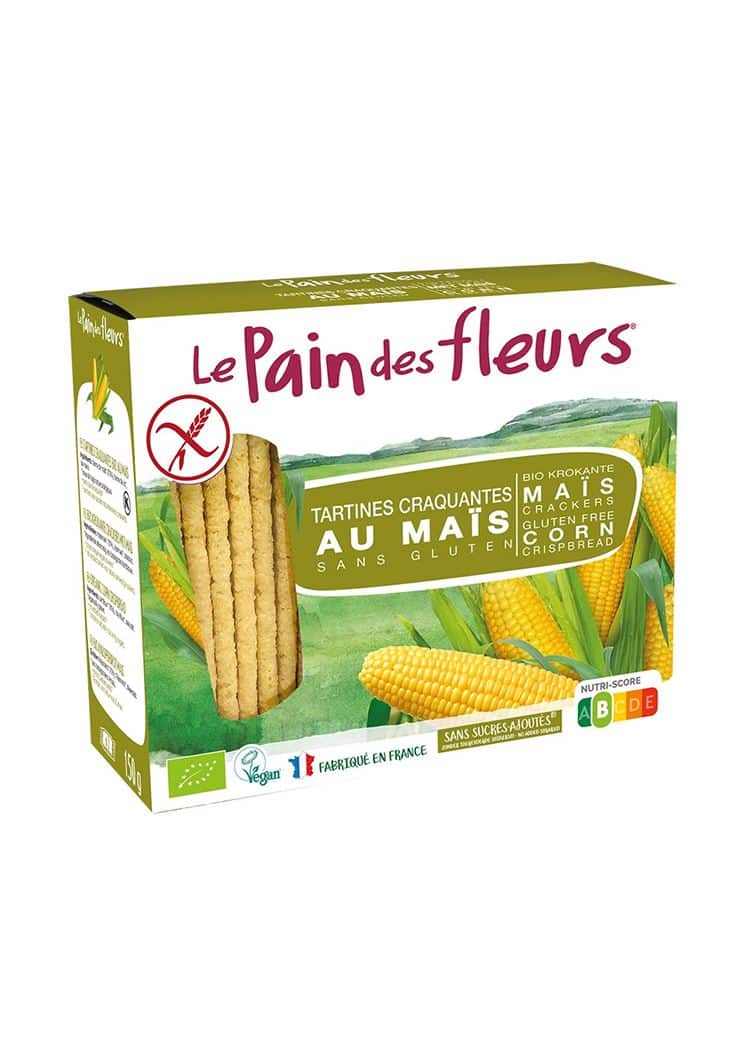 Органски безглутенски галети од пченка - 150 гр.