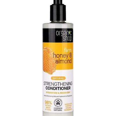 Регенератор за коса од мед и бадем -280 мл.