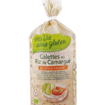 Органски безглутенски оризови галети - 130 гр.