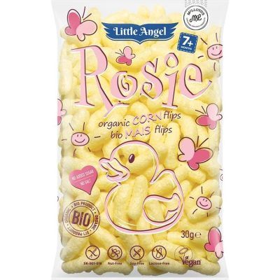 Органски безглутенски флипс за бебиња и деца од пченка - 30 гр.