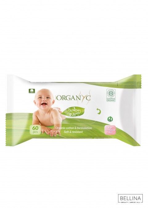 Органски влажни марамчиња за бебиња - х60
