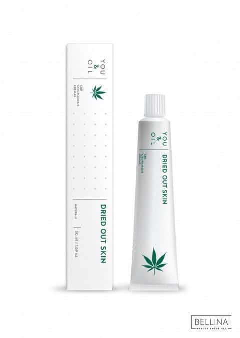 Крема за лице за сува кожа со 5% масло од канабис - 30 мл.