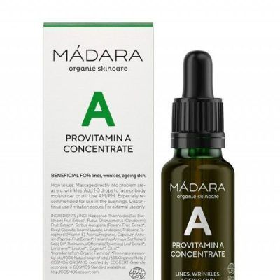 Концентрат за лице со провитамин А против брчки и фини линии - 17.05 мл.