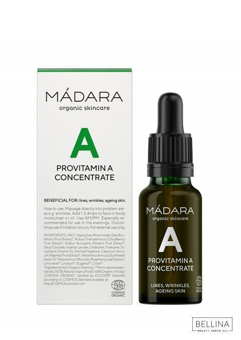 Концентрат за лице со провитамин А против брчки и фини линии - 17.05 мл.