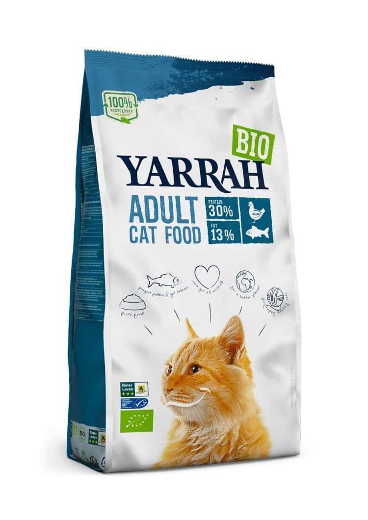 Сува храна за мачки од пилешко и риба - 6 кг.