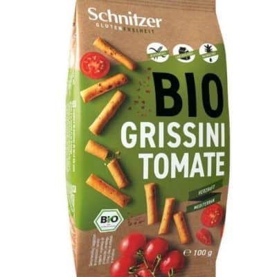 Органски безглутенски грисини со домати - 100 гр.