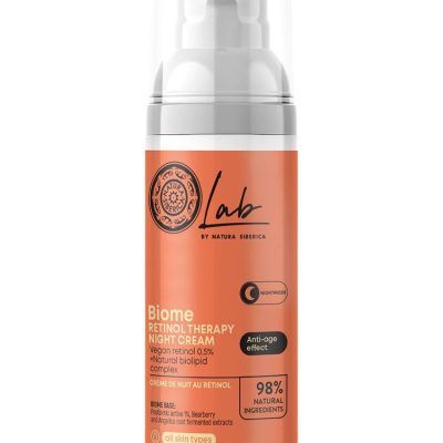Ноќна крема за лице со растителен ретинол за сите типови на кожа - 50 мл.