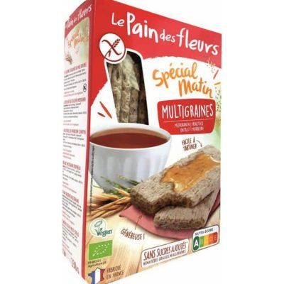 Органски безглутенски галети од повеќе зрна - 230 гр.