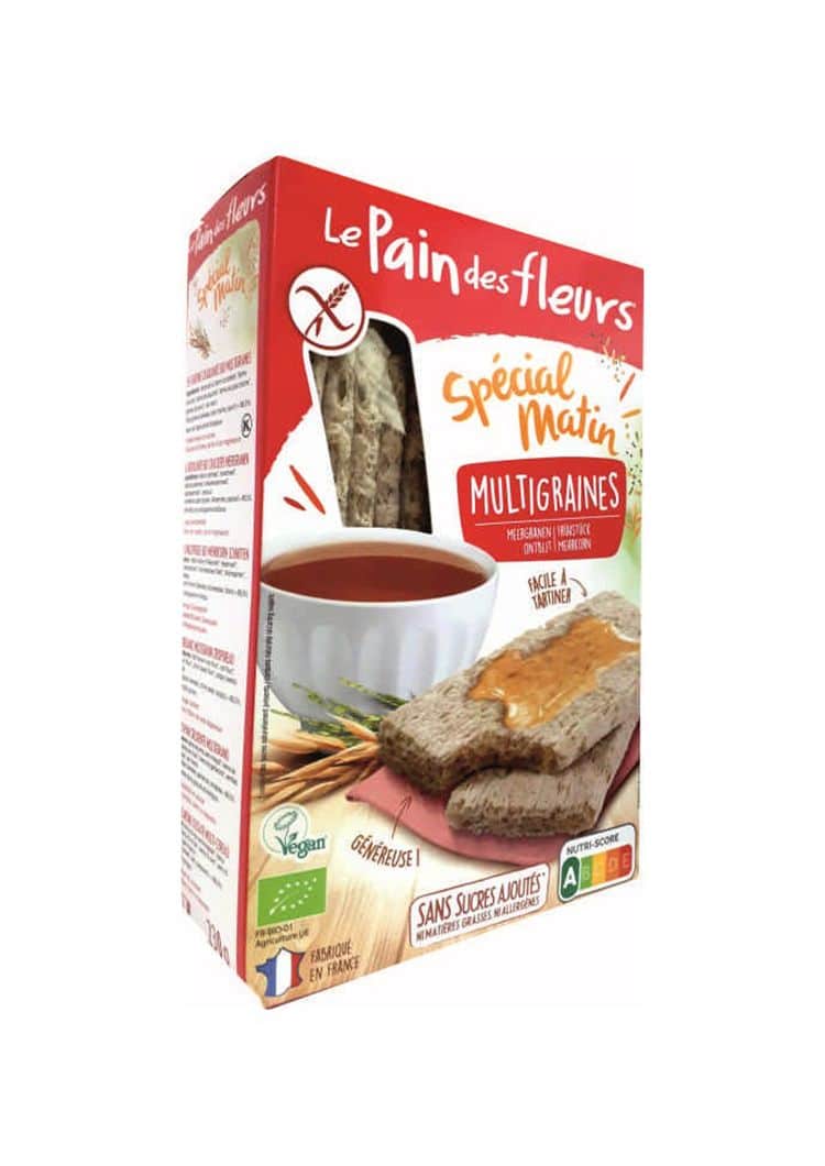 Органски безглутенски галети од повеќе зрна - 230 гр.