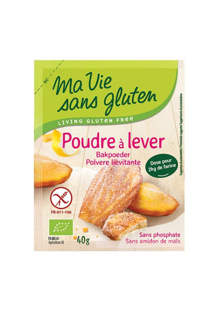 Органски безглутенски прашок за печиво - 40 гр.