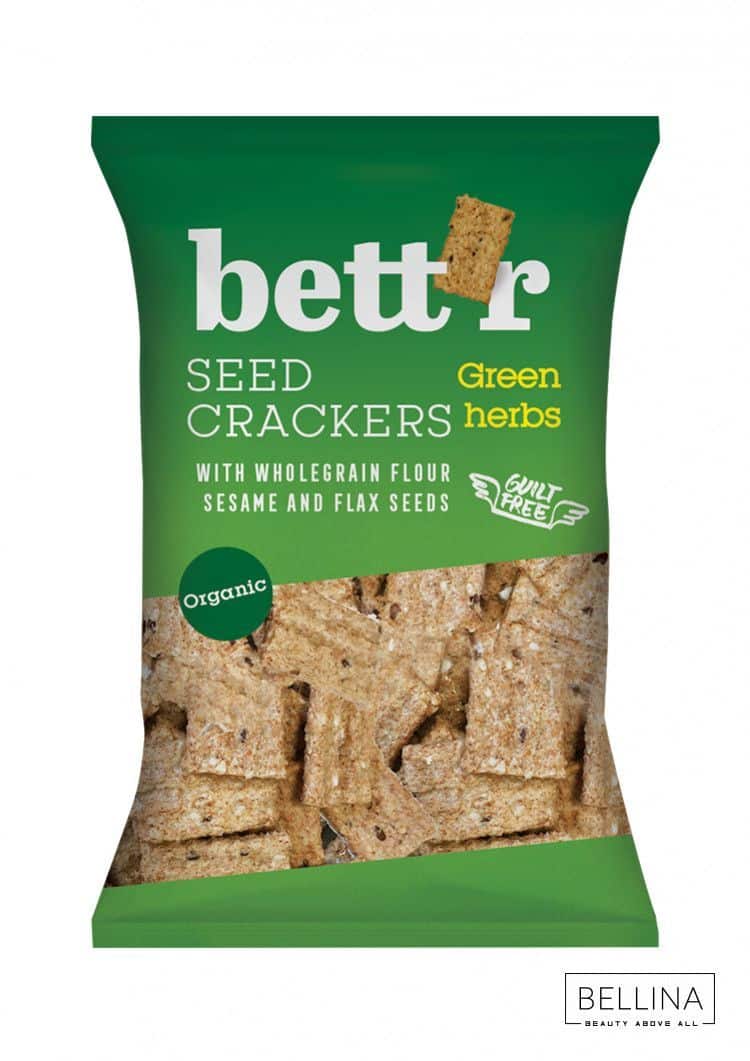 Органски крекери со билки и семиња - 150 гр.