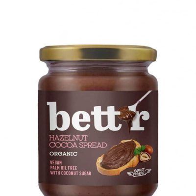 Органски намаз од лешници и какао - 250 гр.