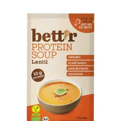 Органска инстант протеинска супа од црвена леќа - 30 гр.