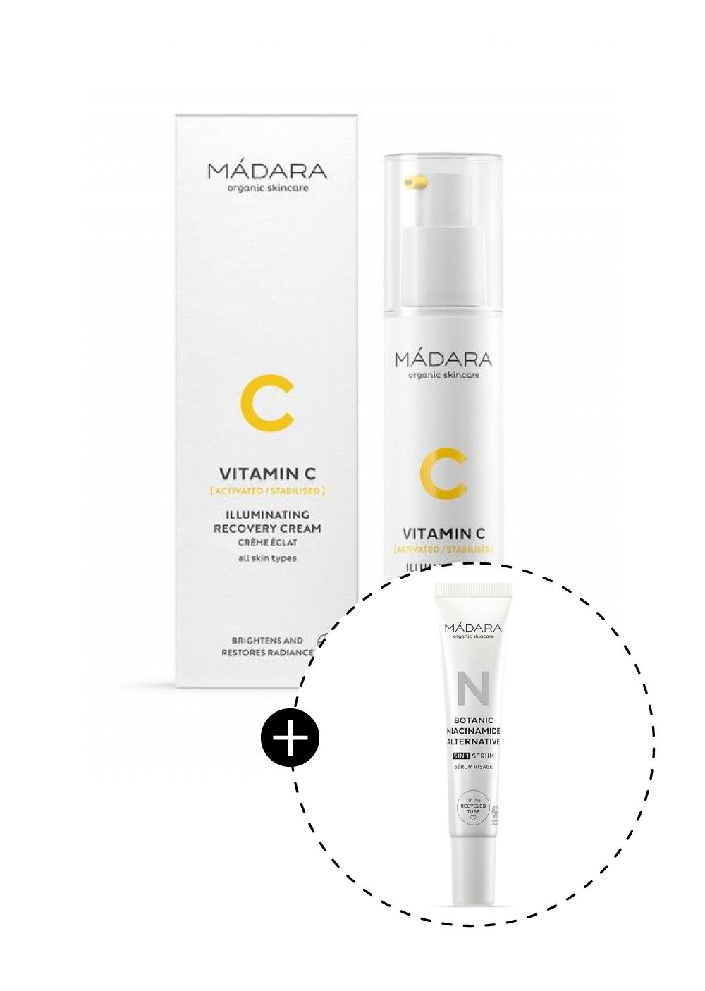 Крема за лице со витамин Ц за сите типови на кожа – 50 мл. + мини подарок