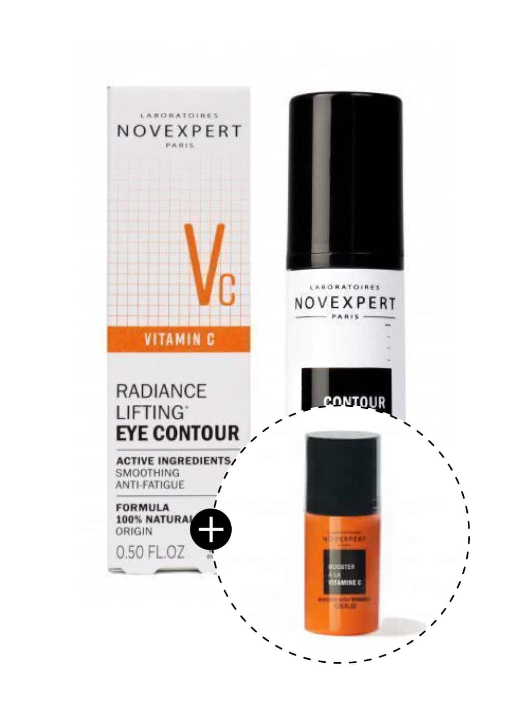 Крема за околу очи со витамин Ц за сите типови на кожа – 15 мл. + мини подарок