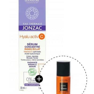 Осветлувачки серум за лице против брчки – 30 мл. + мини подарок