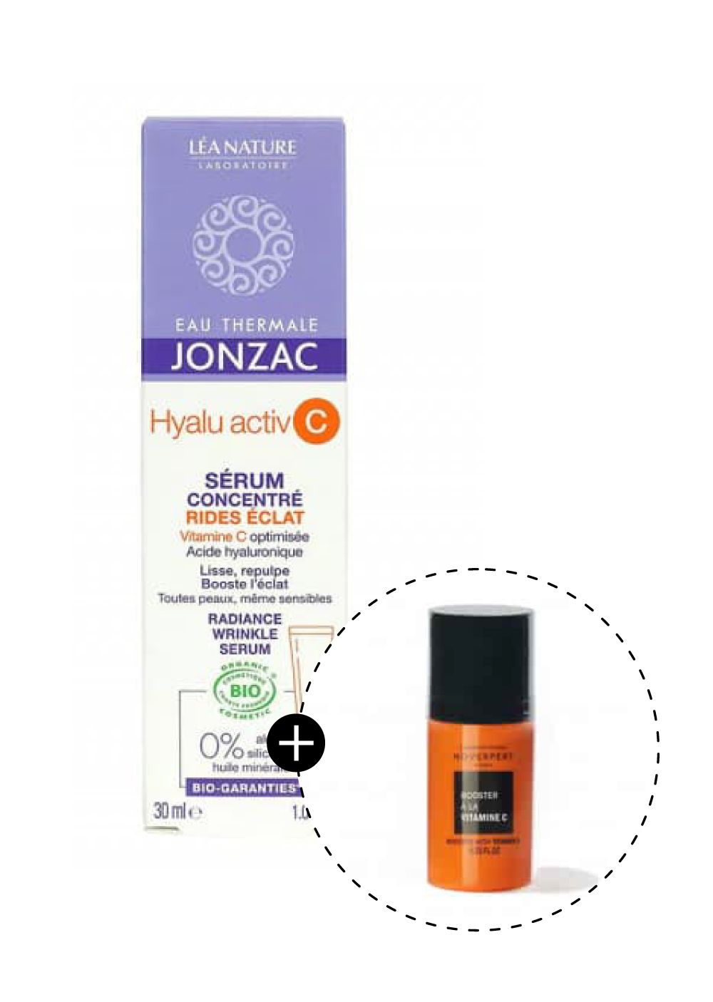 Осветлувачки серум за лице против брчки – 30 мл. + мини подарок