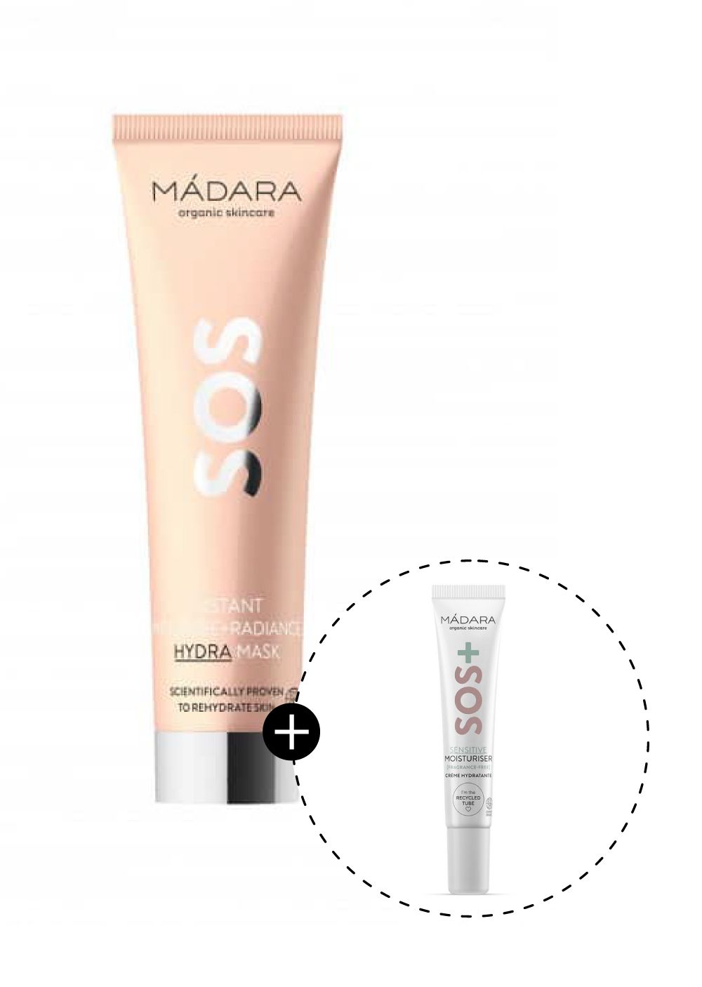 Маска за лице за хидратација на дехидрирана кожа – 60 мл.+ мини подарок