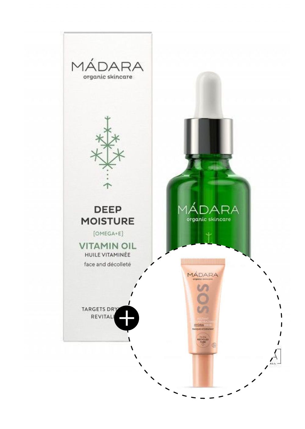 Витаминско масло за лице и деколте за сува и зрела кожа – 50 мл. + мини подарок