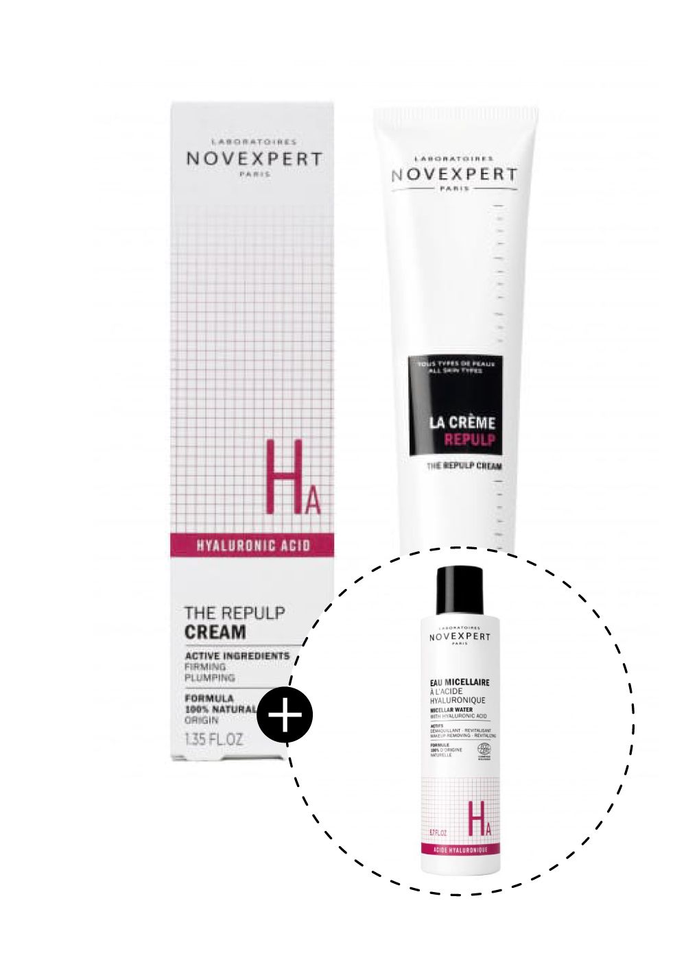 Крема за лице со хиалуронска киселина – 40 мл. + мини подарок