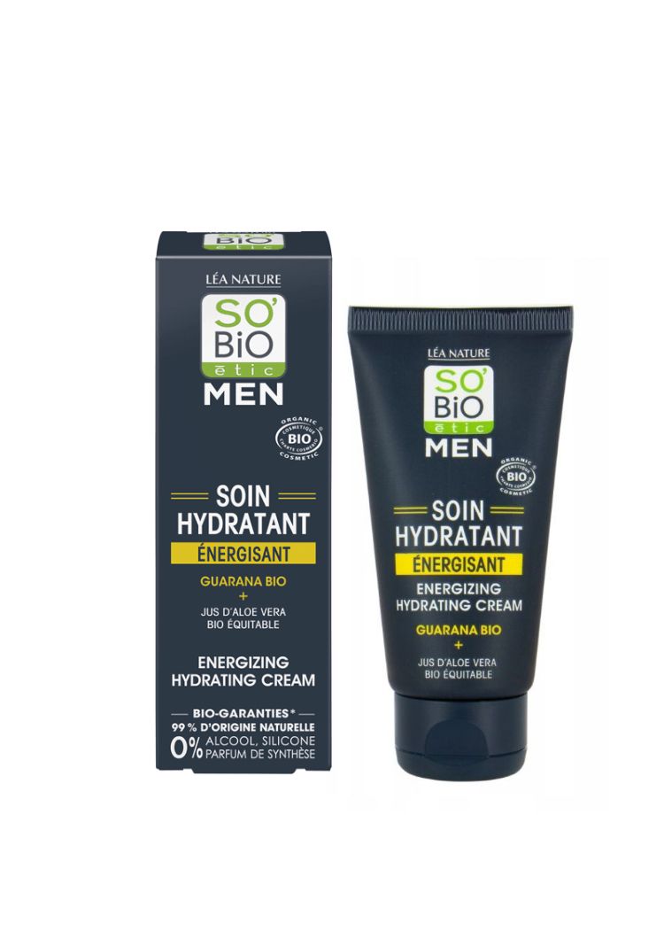 Енергизирачка хидратантна крема за лице за мажи - 50 мл.