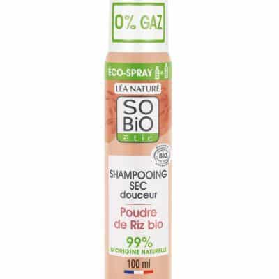 Органски нежен сув шампон за коса од ориз - 100 мл.