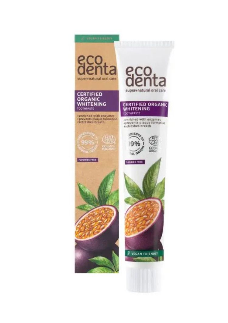 Паста за заби за белеење од маракуја и ензими - 75 мл.