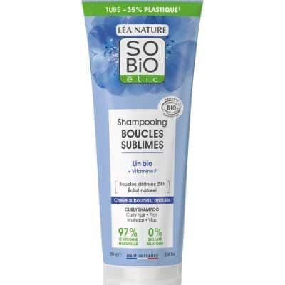 Шампон за виткана коса од ленено семе и витамин Ф - 250 мл.