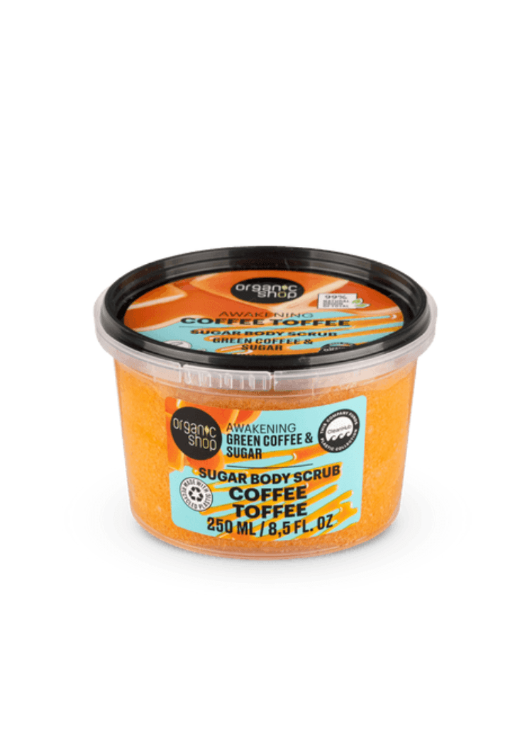 Coffe Toffe Пилинг за тело од кафе и шеќер - 250 мл.