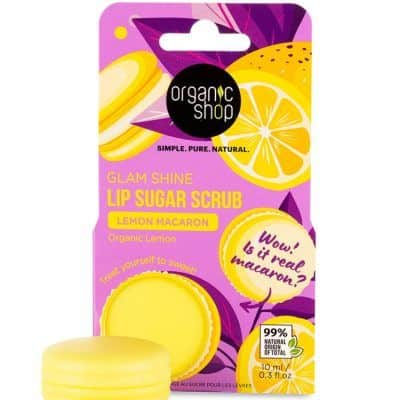 Lemon macaron пилинг за усни од лимон - 10 мл.