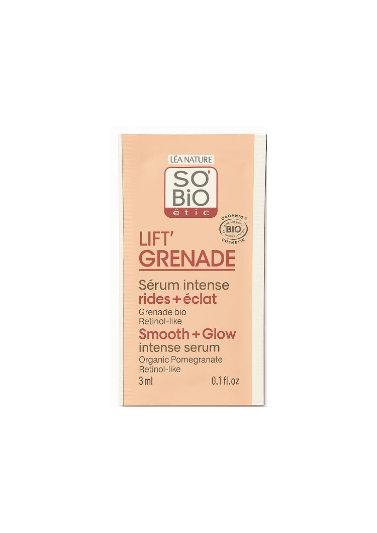 Тестер интензивен серум за лице за осветлување и против брчки за зрела кожа - 3 мл.