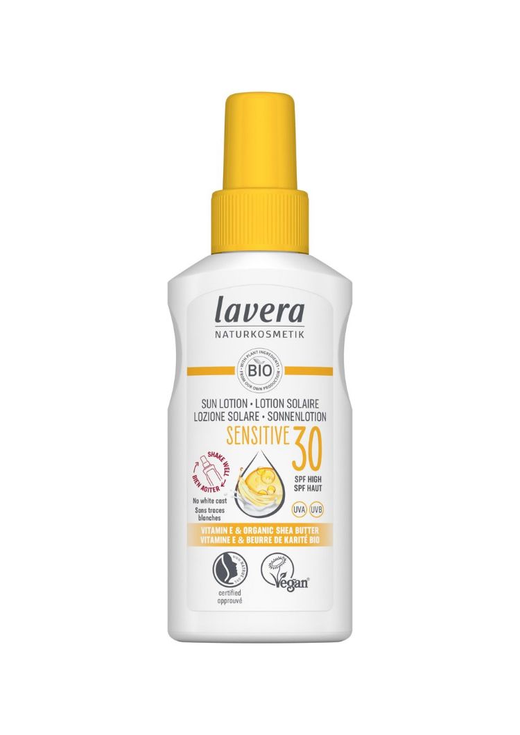 Лосион за тело за сензитивна кожа со SPF30 - 100 мл.