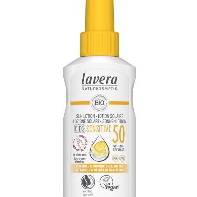 Лосион за лице и тело за сензитивна кожа со SPF50 - 100 мл.
