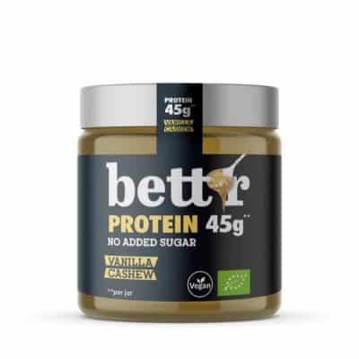 Органски протеински крем од ванила и индиски ореви без додадени шеќери - 250 гр