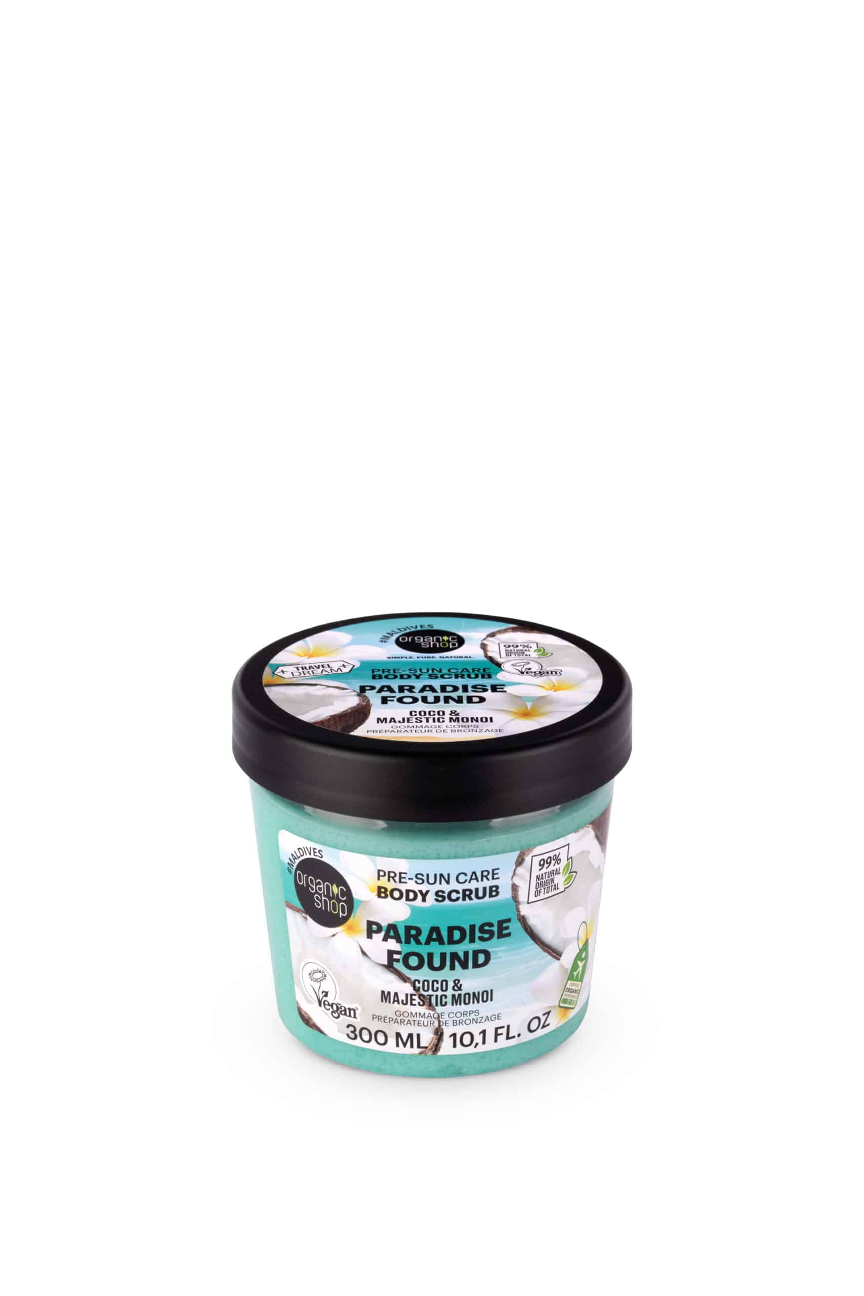 Paradise found пилинг за тело од кокос и монои - 300 мл.